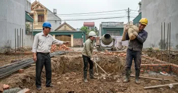 Báo giá đào móng nhà tại Bắc - Nam Từ Liêm 2026: Uy Tín &amp; Giá Tốt