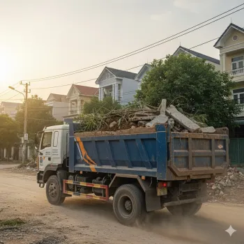 Dịch vụ vận chuyển đất đổ đi, đất cồng kềnh tại Khương Đình