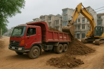 Dịch vụ vận chuyển đất đổ đi, đất cồng kềnh tại Minh Khai – Nhanh, gọn, giá tốt