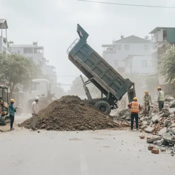 Dịch vụ vận chuyển đất đổ đi, đất cồng kềnh tại Tương Mai: Giải pháp Nhanh Gọn – Chuyên Nghiệp