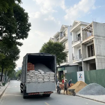 Dịch vụ giao gạch, cát, đá, xi măng đóng bao tận nhà tại phường Định Công, Hà Nội