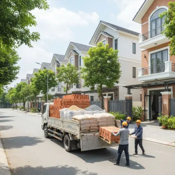 Dịch vụ giao gạch, cát, đá, xi măng đóng bao tận nhà tại phường Dương Nội, Hà Nội