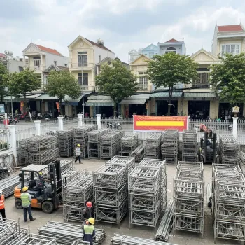 Dịch vụ bán và cho thuê giàn giáo cũ chất lượng tại phường Hồng Hà, Hà Nội