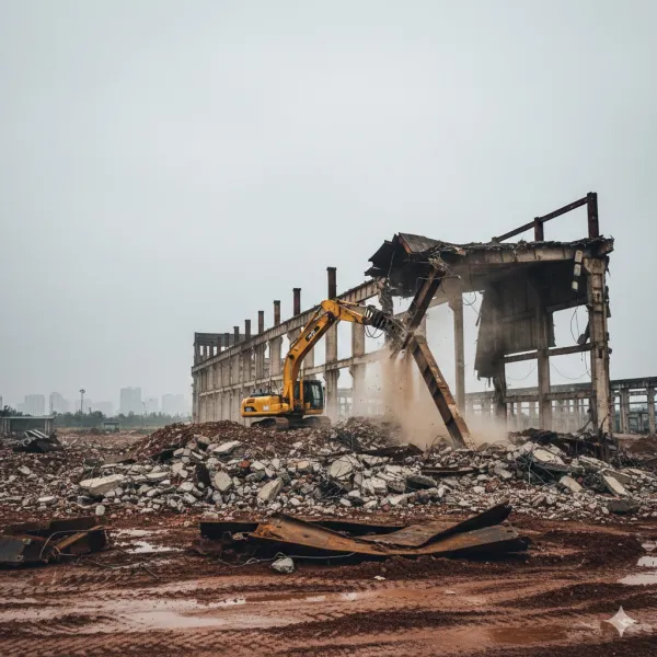 Dịch Vụ Phá Dỡ, Thanh Lý Nhà Xưởng Tại Đông Anh Trọn Gói - Việt Linh