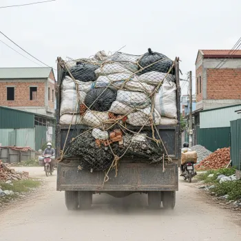 Dịch vụ vận chuyển đất trạc, trạc thải, rác thải đóng bao tại phường Yên Nghĩa, Hà Nội