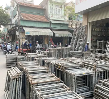 Dịch vụ bán và cho thuê giàn giáo cũ chất lượng tại phường Phương Liệt, Hà Nội