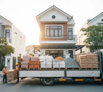 Dịch vụ giao gạch, cát, đá, xi măng đóng bao tận nhà tại phường Thượng Cát, Hà Nội