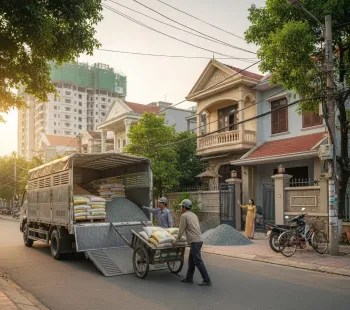 Dịch vụ giao gạch, cát, đá, xi măng đóng bao tận nhà tại phường Từ Liêm, Hà Nội
