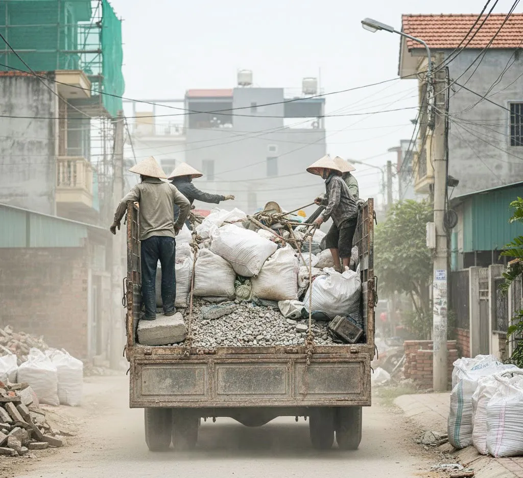 Xây Dựng Việt Linh đảm bảo vận chuyển nhanh, gọn, sạch, tiết kiệm chi phí.