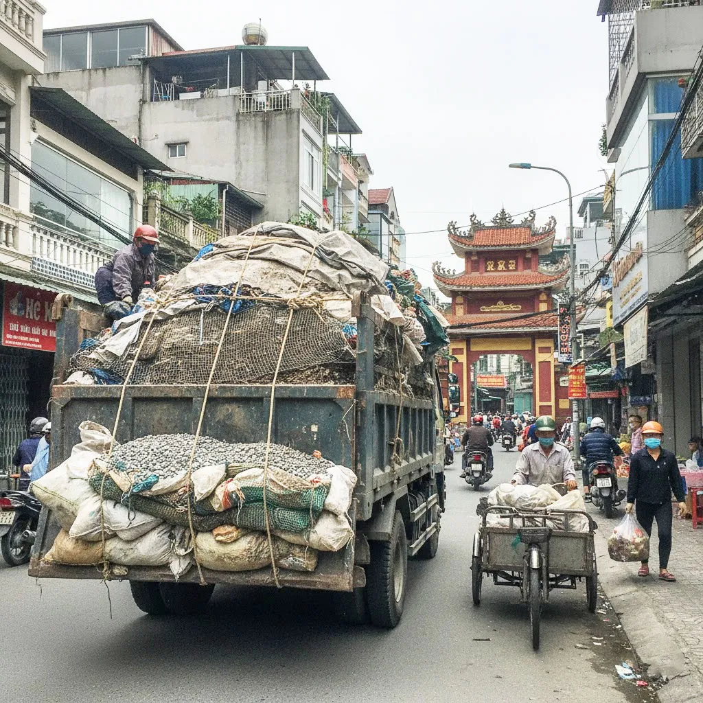 Xây Dựng Việt Linh nhận chuyển đất trạc, trạc thải, rác thải đóng bao ở mọi địa điểm tại phường Thanh Liệt, Hà Nội.