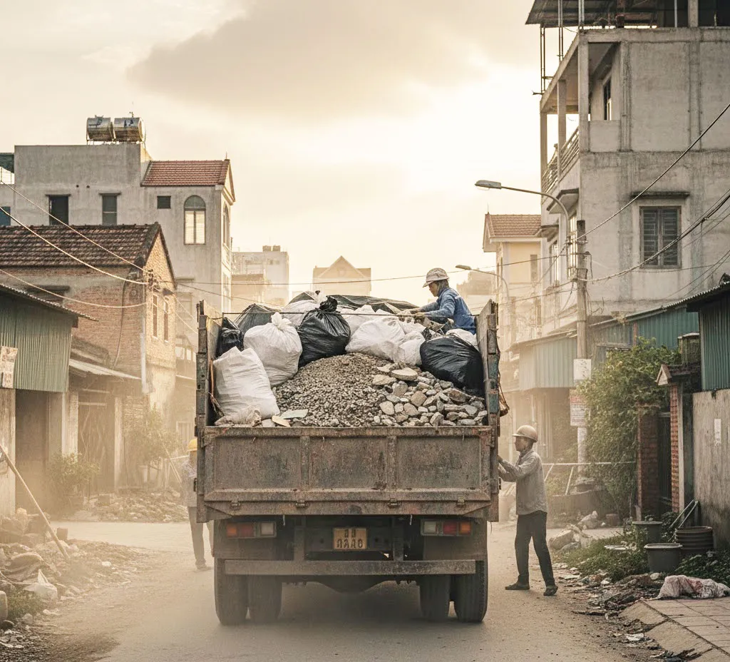 Vệ sinh, bàn giao công trình sạch sẽ – giúp khách hàng yên tâm thi công hoặc sử dụng ngay.