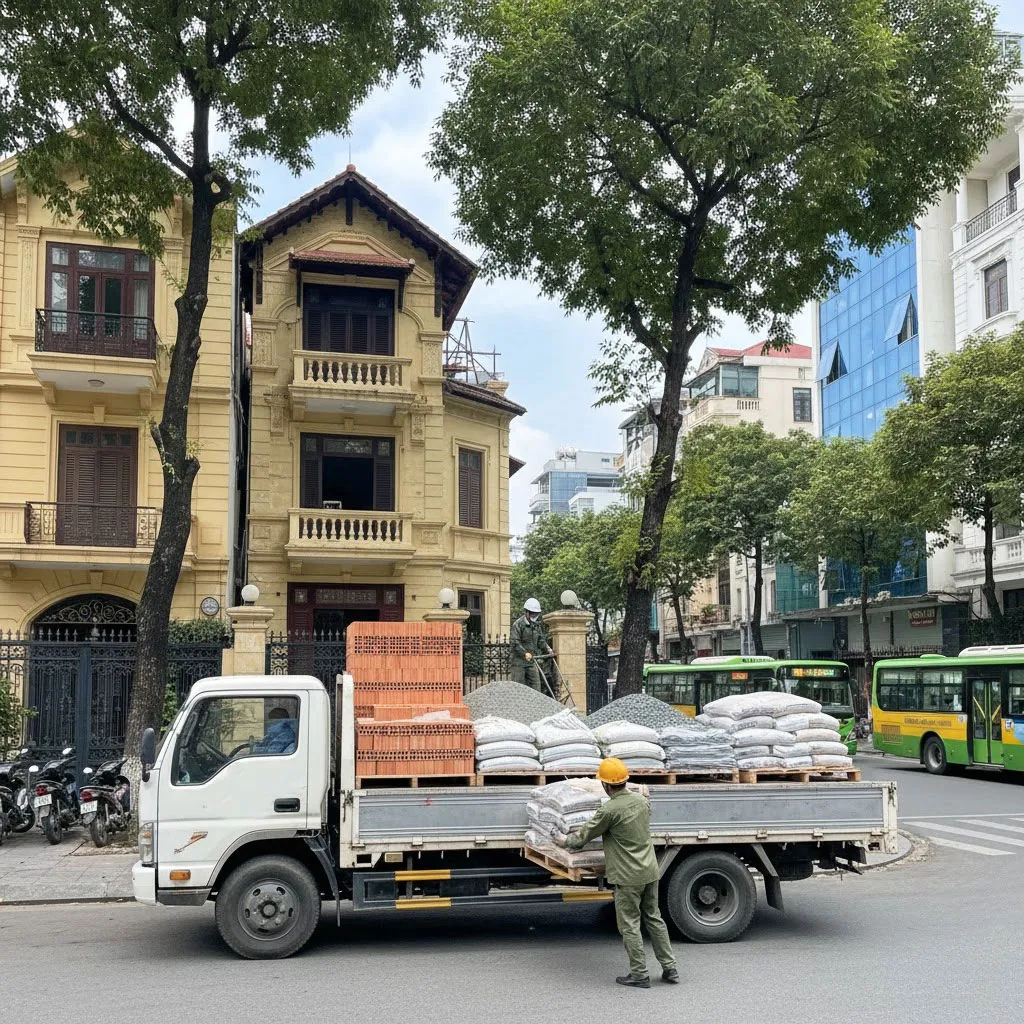 Vật liệu đảm bảo chất lượng.