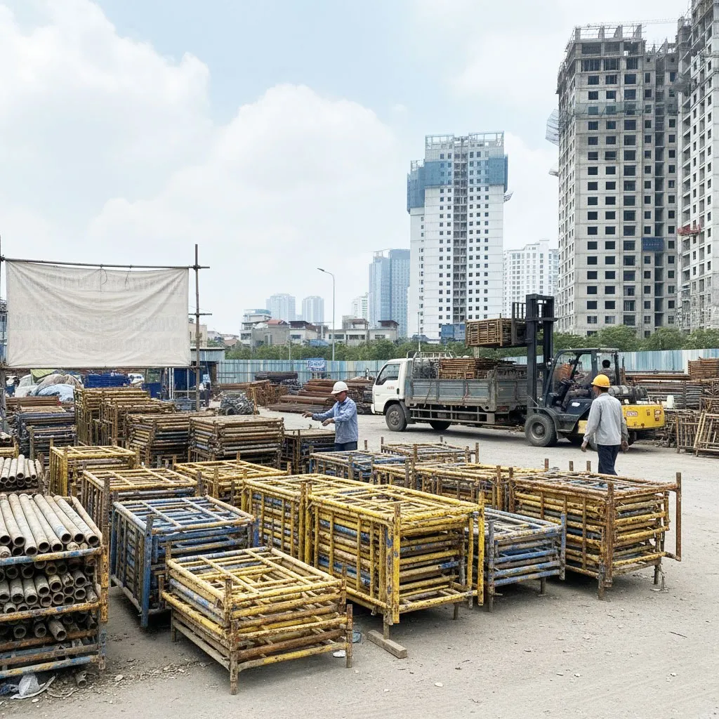 Giàn giáo chất lượng, báo giá rõ ràng, vận chuyển tận nơi.