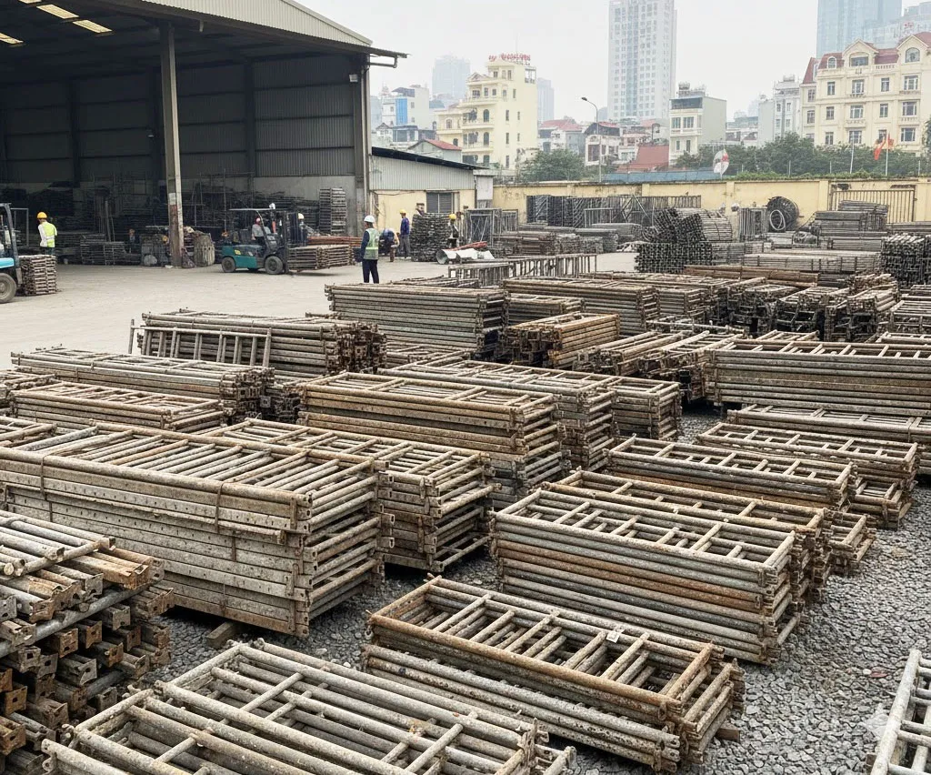 Xây Dựng Việt Linh nhận giao hàng tận nơi tại Hà Nội, hỗ trợ vận chuyển 2 chiều khi thuê giàn giáo