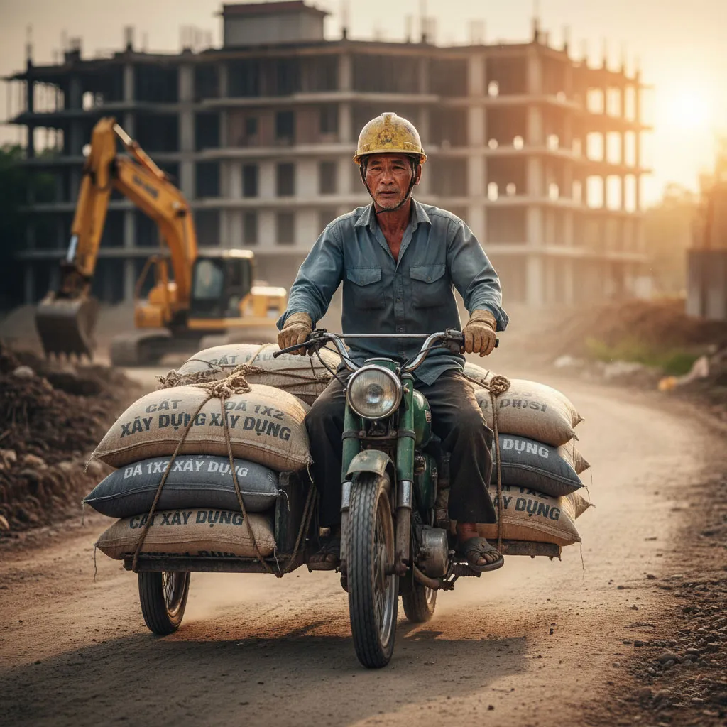 Xây Dựng Việt Linh nhận giao cát, gạch, đá, xi măng đóng bao giao tận nhà nhanh chóng.