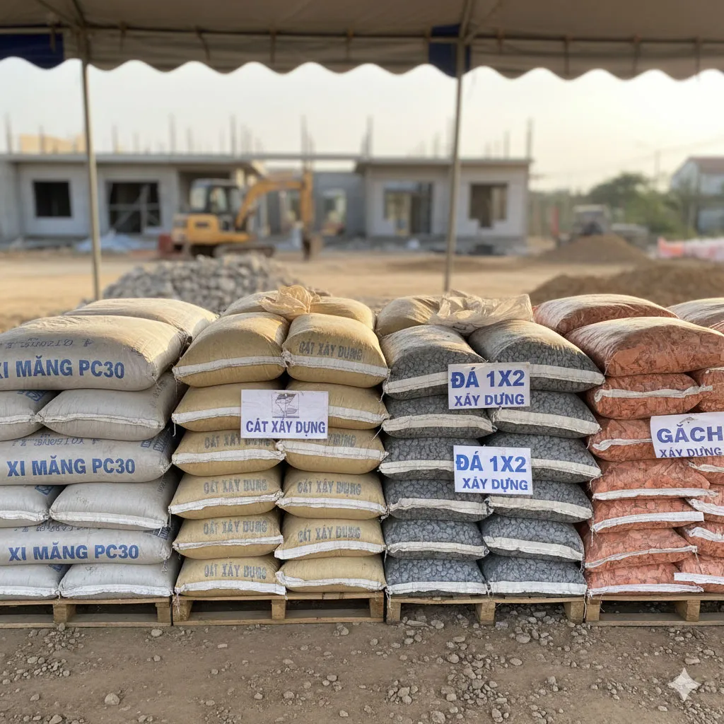 Xây Dựng Việt Linh cung cấp dịch vụ giao vật liệu xây dựng tận nơi.