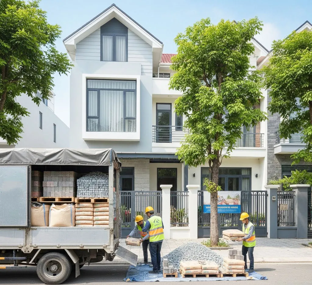 Giao đúng loại vật liệu theo yêu cầu. Giao đúng giờ, không chậm trễ.