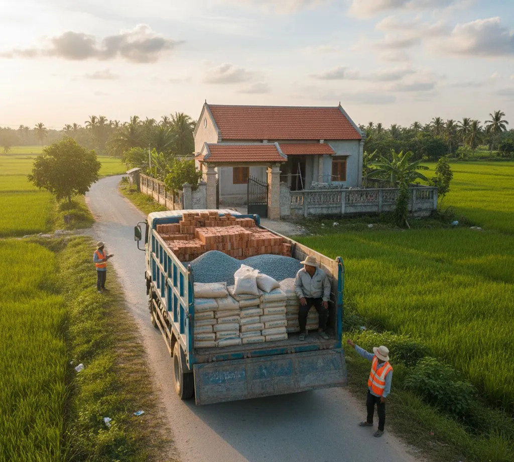 Giao hàng nhanh chóng toàn bộ địa bàn phường Tây Tựu.