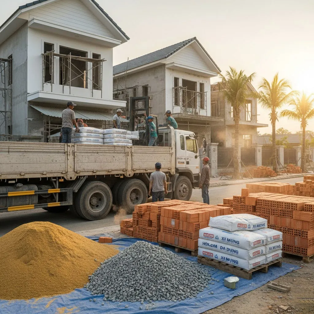 Vật liệu đạt chuẩn. Nhận giao số lượng nhỏ.