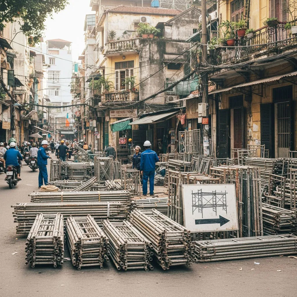 Xây Dựng Việt Linh cung cấp giàn giáo nhiều loại kích thước và tải trọng, phù hợp với mọi công trình tại phường Ngọc Hà
