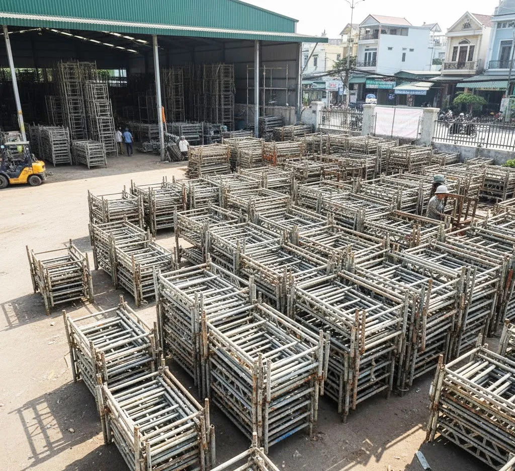 Xây Dựng Việt Linh cam kết mang đến cho khách hàng giàn giáo cũ bền đẹp, an toàn, giá thành hợp lý và dịch vụ hỗ trợ tận nơi.