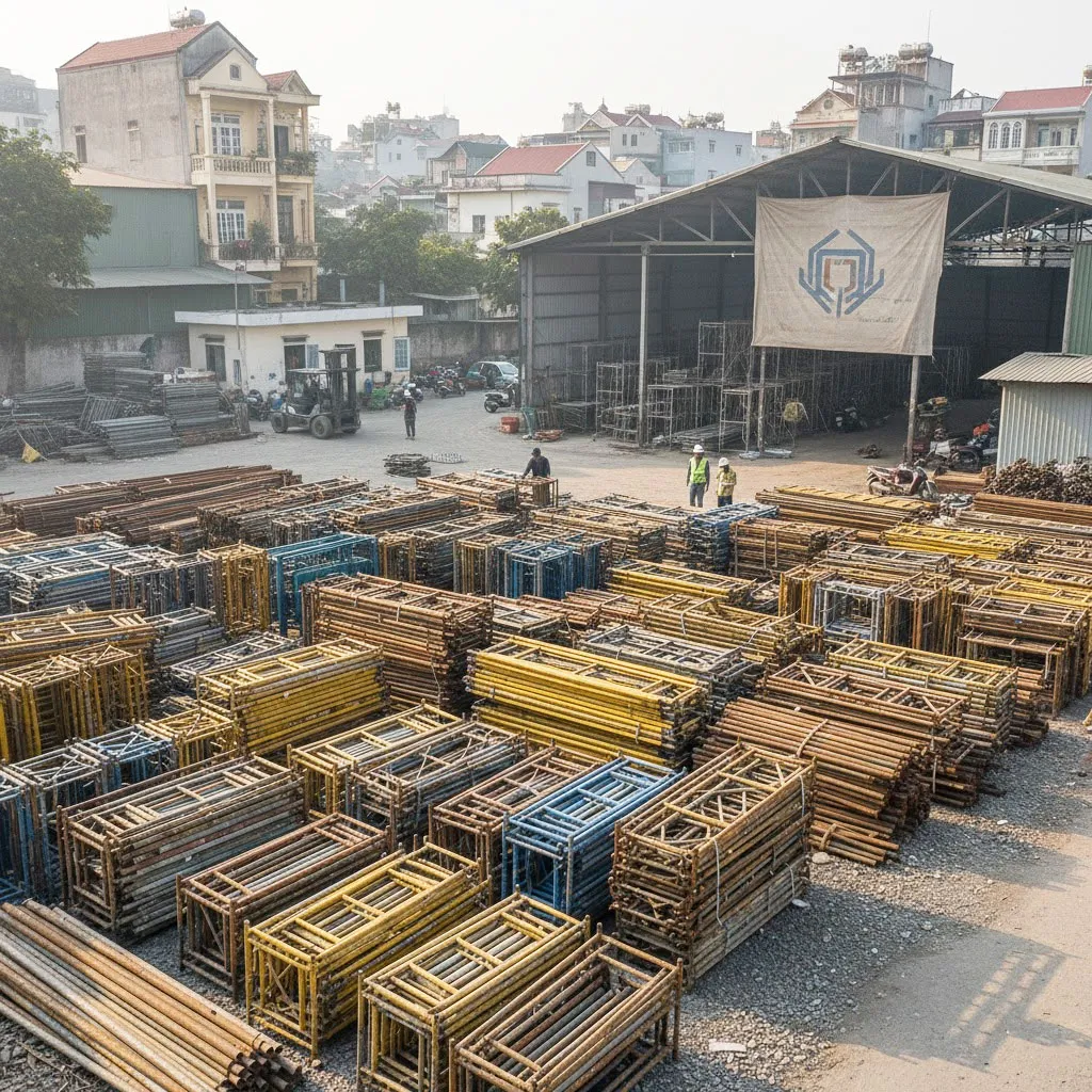 Kho giàn giáo của Việt Linh luôn có sẵn số lượng lớn, đáp ứng mọi nhu cầu cung cấp nhanh cho các công trình tại phường Vĩnh Tuy, Hà Nội.