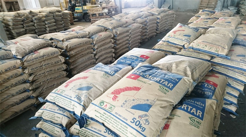 Sự tiện lợi của vật liệu xây dựng đóng bao